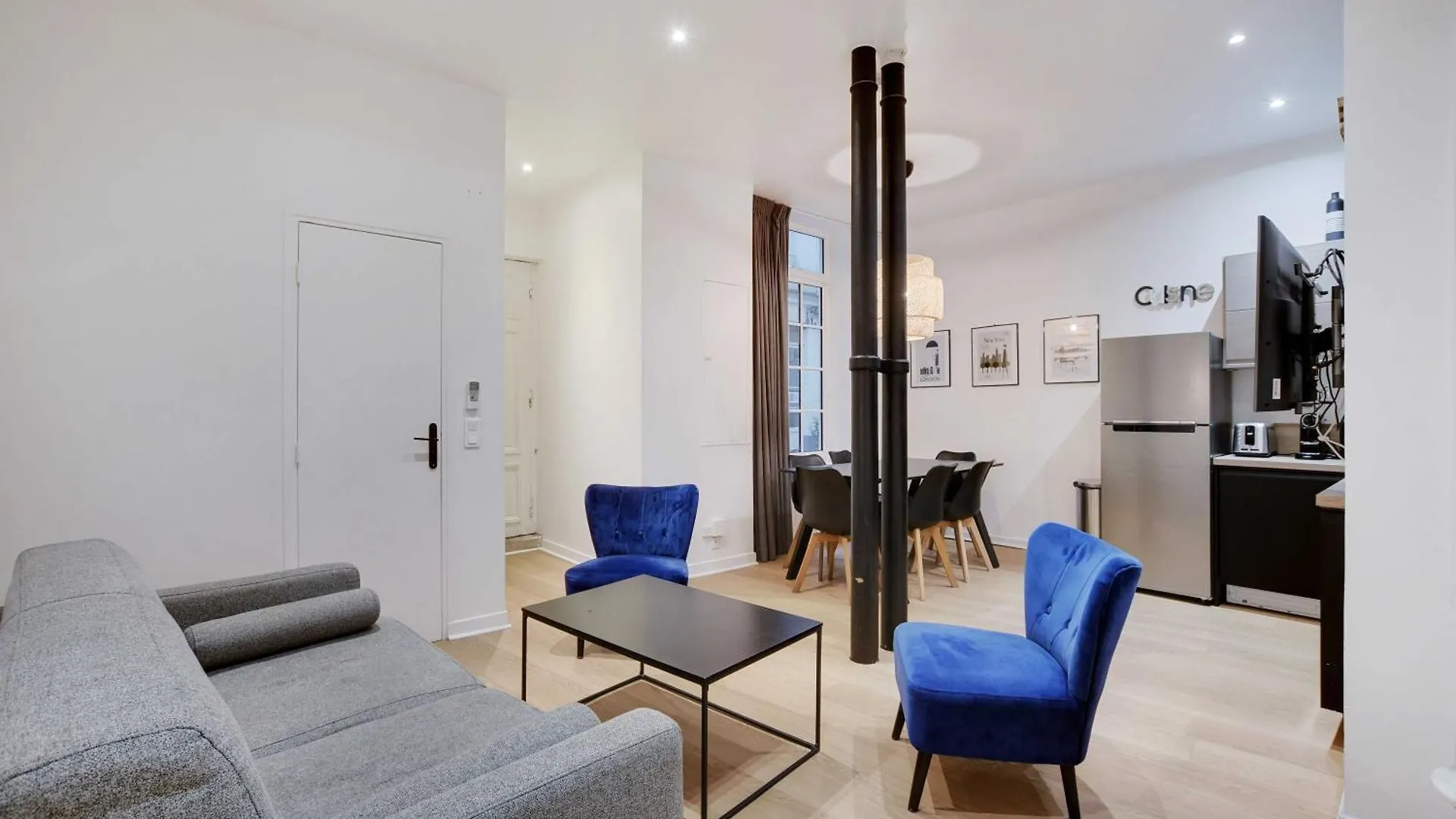 Elegant Apartment - 2Bd-6P - Hotel De Ville Paris