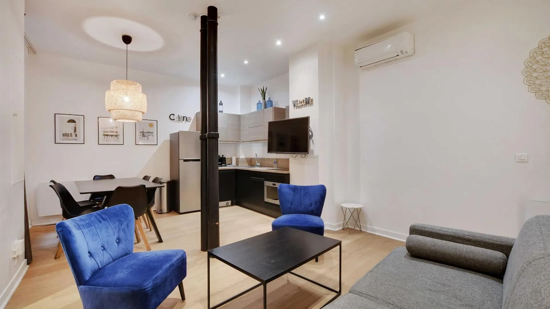 Elegant Apartment - 2Bd-6P - Hotel De Ville Paris